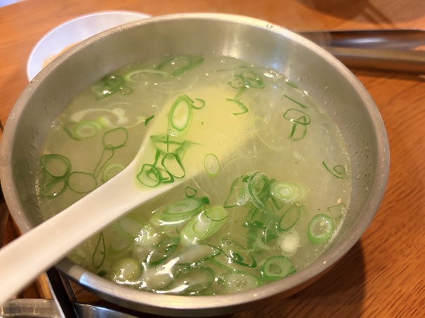 焼肉ぼうず　スープ