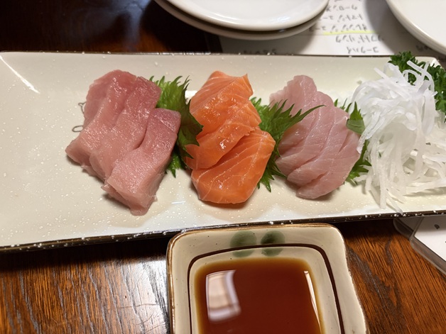 刺身盛り合わせ