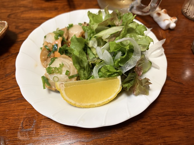 ホタテバター焼き