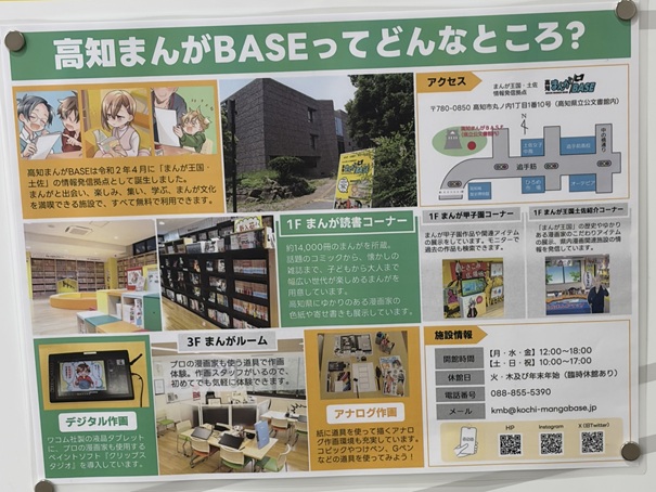 高知まんがBASEってどんなとこ
