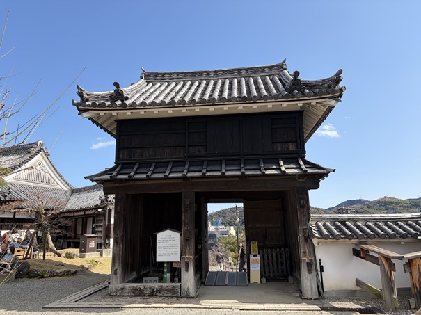 高知城　黒鉄門