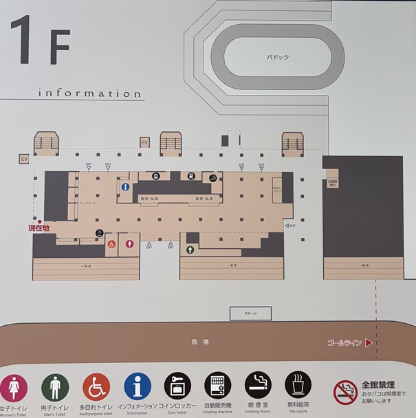 高知競馬場 案内図