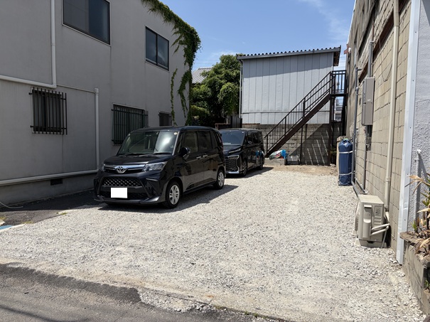 喫茶もみ　駐車場