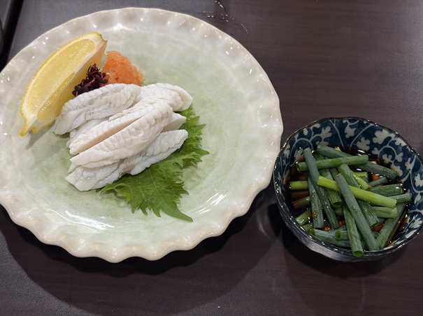 食物語 紙芝居　ふぐ湯引きねぎポン