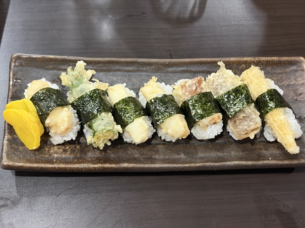 食物語 紙芝居　紙芝居名物天むすにぎり