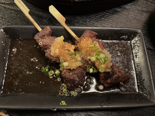 美味台所 若菜　上ハラミ串
