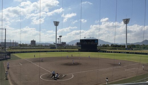 レグザム ボールパーク 丸亀全国高等学校野球選手権香川大会観戦(丸亀市民球場)