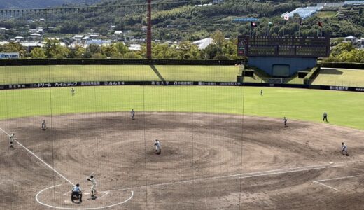 レグザムスタジアム(香川県営野球場)全国高等学校野球選手権香川大会観戦 高松市