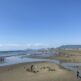 一の宮海岸海水浴場 マテ貝掘り